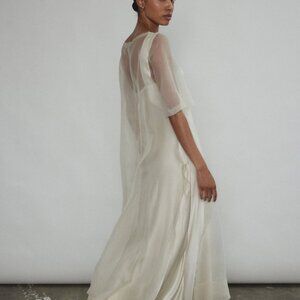 Thea Sheath Dress in Ivory (L)